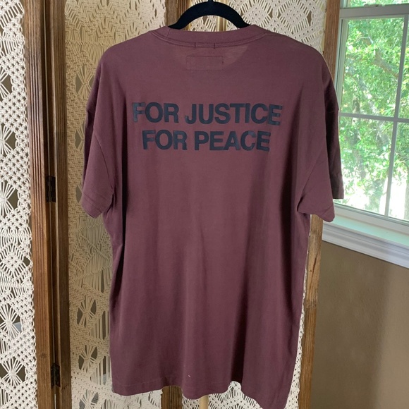 For Justice For‎ Peace Collection "Change" t-shirt Abercrombie & Fitch NWT large - Picture 1 of 6